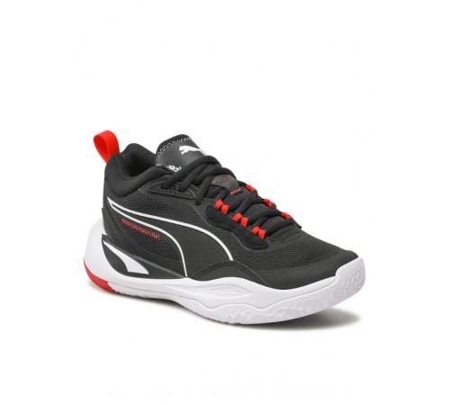 Puma 387353-01 Playmaker Jr Sneakers Black/white/red